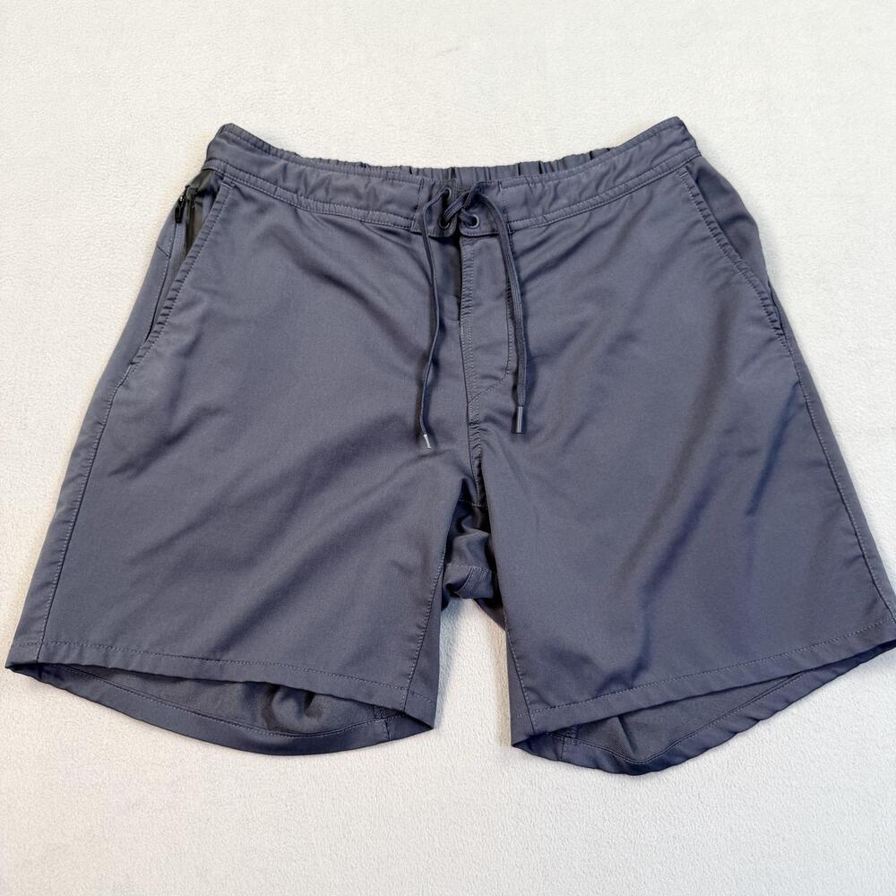 Ten Thousand Shorts Mens Small Gray Performance 7 Inseam Foundation Gym